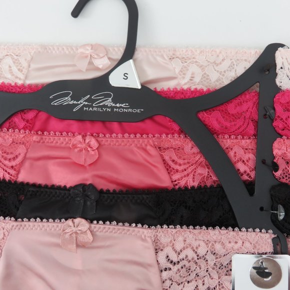 (#F) Marilyn Monroe Cheeky Lace underwear panties 5 pairs - Picture 3 of 5